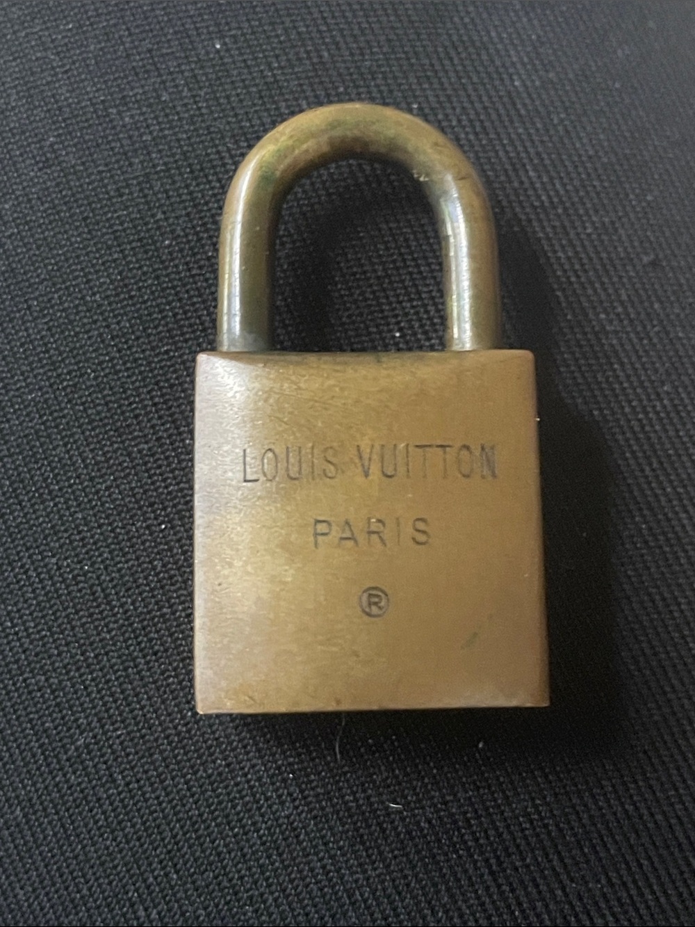 Louis Vuitton #205 Brass Padlock with Patina